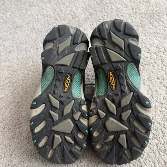 Keen Women's Targhee II Hiking Shoes - Olive/Teal Blue - Size 5 - Picture 2 of 3